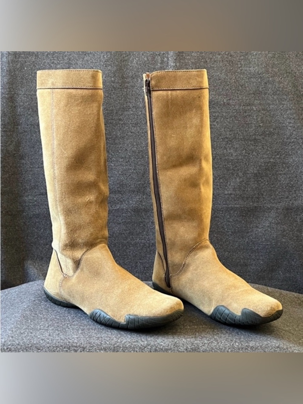 AMAZONAS Genuine Leather Tall Riding Boots